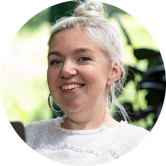 Portret van Julie de Lange